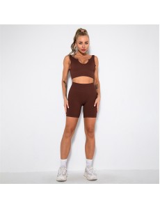 Fashion Modern Breathable Workout Clothing Women Active Wear Leggings Yoga Pants shorts