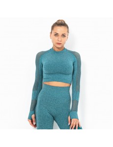 New Product 8 colors Factory Wholesale Women Seamless Bandeau Strapless Girl Sexy long sleeve Popular