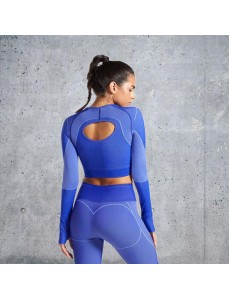 Popular 3 colors Fashion Modern Breathable Workout Clothing Women Active Wear Yoga Set hygroscopic and sweat releasing