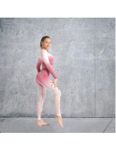 5 colors Fashion Modern Breathable Workout Clothing Women Active Wear Yoga Set hygroscopic and sweat releasing