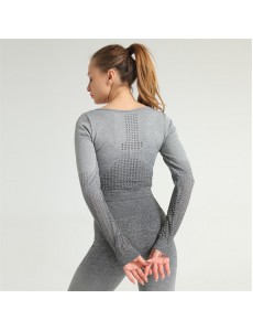 5 colors Fashion Modern Breathable Workout Clothing Women Active Wear Yoga Set hygroscopic and sweat releasing