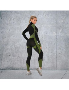 5 colors Fashion Modern Breathable Workout Clothing Women Active Wear Yoga Set hygroscopic and sweat releasing