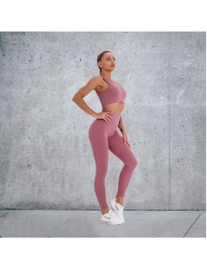 New Fashion Modern Breathable Workout Clothing Women Active Wear Yoga Pants BRA 5 colors Hot Sale