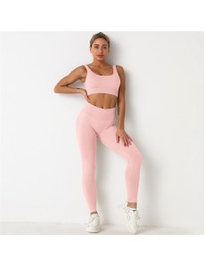New Fashion Modern Breathable Workout Clothing Women Active Wear Yoga Pants BRA 9 colors Hot Sale
