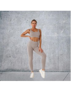 New Fashion Modern Breathable Workout Clothing Women Active Wear Yoga Pants BRA 9 colors Hot Sale