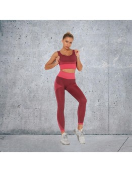 New Fashion Modern Breathable Workout Clothing Women Active Wear Yoga Pants BRA 4 colors comfortable
