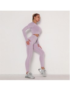 Fashion Modern Breathable Workout Clothing Women Active Wear Yoga Set hygroscopic 11 colors