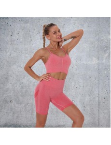 11 colors Fashion Modern Breathable Workout Clothing Women Active Wear Yoga Set