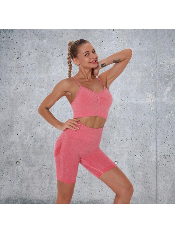 11 colors Fashion Modern Breathable Workout Clothing Women Active Wear Yoga Set