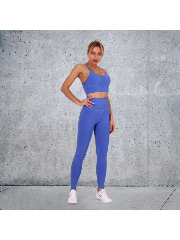 HOT 7 colors Fashion Modern Breathable Workout Clothing Popular Women Active Wear Yoga Set hygroscopic