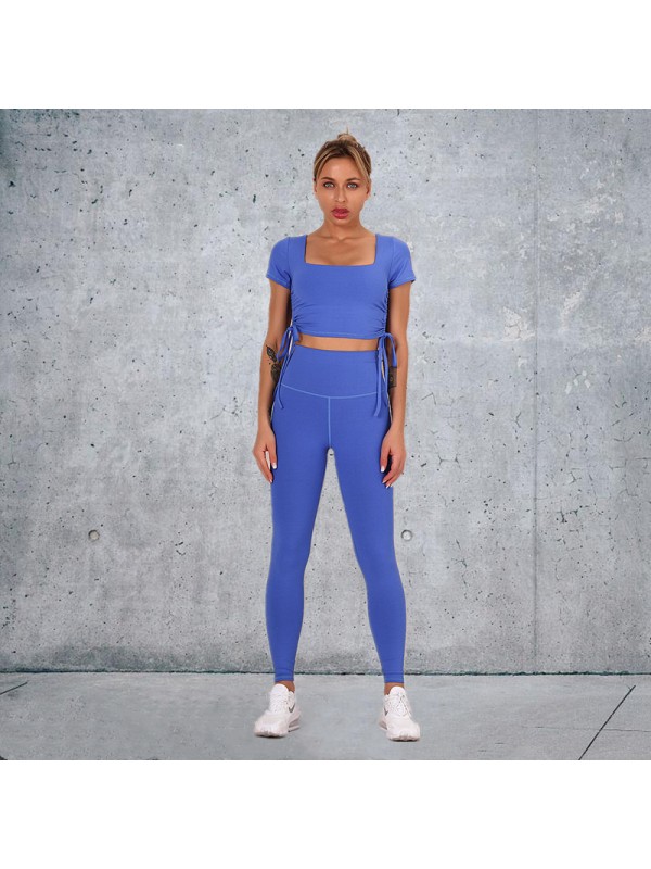 Hot Sale Yoga Set 7 colors Fashion Modern Breathable Workout Clothing Women Active Wear hygroscopic Popular