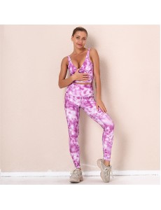 New Fashion Modern Breathable Workout Clothing Women Active Wear Yoga Pants BRA 5 colors fitness