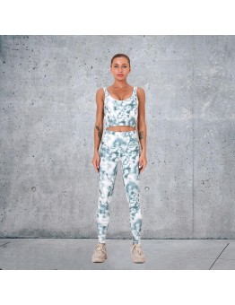 New Product Fashion Modern Breathable Workout Clothing Women Active Wear Yoga Pants BRA 5 colors fitness