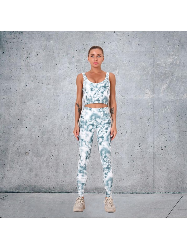 New Product Fashion Modern Breathable Workout Clothing Women Active Wear Yoga Pants BRA 5 colors fitness