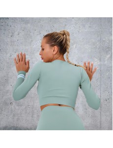New Product 8 colors Factory Wholesale Women Seamless Bandeau Strapless Girl Sexy long sleeve Popular
