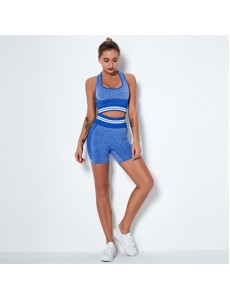HOT 4 colors Fashion Modern Breathable Workout Clothing Women Active Wear Yoga Set hygroscopic and sweat releasing