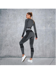 Fashion Modern Breathable Workout Clothing Women Active Wear Yoga Set hygroscopic 4 colors