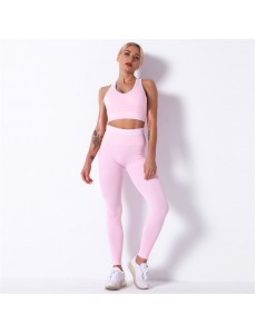 Fashion Modern Breathable Workout Clothing Women Active Wear Yoga Pants BRA 5 colors