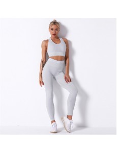 Fashion Modern Breathable Workout Clothing Women Active Wear Yoga Pants BRA 5 colors