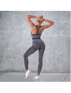 Fashion Modern Breathable Workout Clothing Women Active Wear Yoga Pants BRA 5 colors
