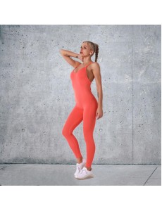 Fashion Modern Breathable Workout Clothing Women Active Wear Leggings Yoga Pants 5 colors Jumpsuit suspender Yoga suit