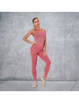 New Fashion Modern Breathable Workout Clothing Women Active Wear Yoga Pants BRA 5 colors comfortable