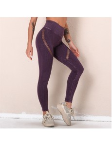5 colors Fashion Modern Breathable Workout Clothing Women Active Wear Leggings Yoga Pants high product quality