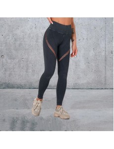 5 colors Fashion Modern Breathable Workout Clothing Women Active Wear Leggings Yoga Pants high product quality