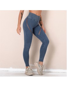 5 colors Fashion Modern Breathable Workout Clothing Women Active Wear Leggings Yoga Pants high product quality