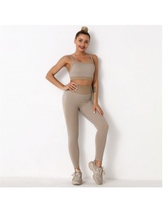 New Product Modern Breathable Workout Clothing Women Active Wear Yoga Pants BRA 5 colors comfortable