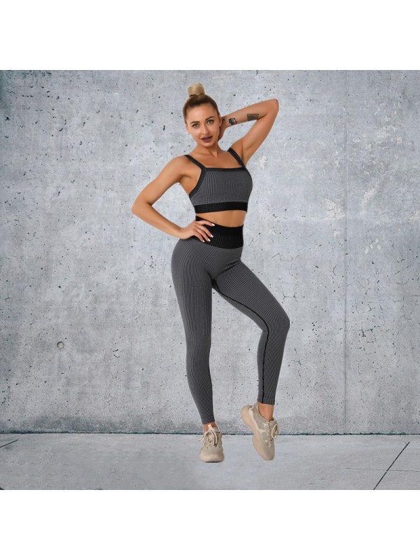 New Product Modern Breathable Workout Clothing Women Active Wear Yoga Pants BRA 5 colors comfortable