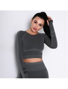 5 colors New Product Factory Wholesale Women Seamless Bandeau Strapless Girl Sexy long sleeve Popular