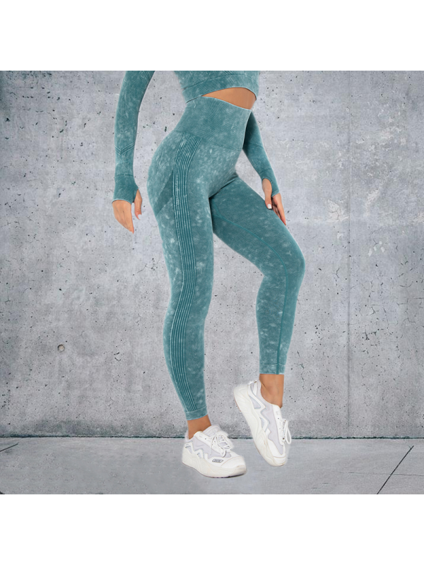 Fashion Modern Breathable Workout Clothing Women Active Wear Leggings Yoga Pants 10 colors