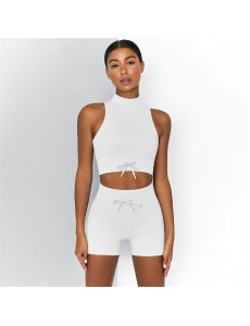 8 colors Fashion Modern Breathable Workout Clothing Women Active Wear Yoga Set fitness