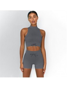 8 colors Fashion Modern Breathable Workout Clothing Women Active Wear Yoga Set fitness