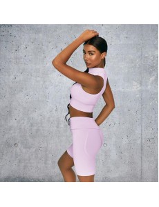 8 colors Fashion Modern Breathable Workout Clothing Women Active Wear Yoga Set fitness