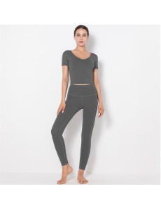 Hot Yoga Set 5 colors fitness Fashion Modern Breathable Workout Clothing Women Active Wear hygroscopic Popular