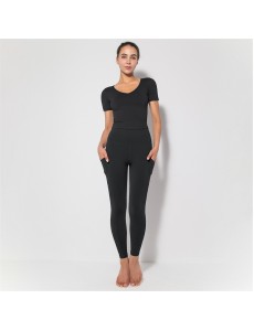 Hot Yoga Set 4 colors fitness Fashion Modern Breathable Workout Clothing Women Active Wear hygroscopic Popular