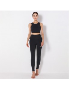 5 colors high product quality Fashion Modern Breathable Workout Clothing Women Active Wear Yoga Set fitness