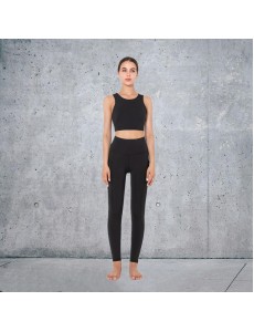 3 colors new product quality Fashion Modern Breathable Workout Clothing Women Active Wear Yoga Set fitness
