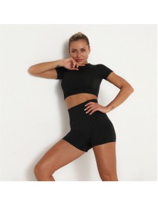 Fashion Modern Breathable Workout Clothing Women Active Wear Leggings Yoga Pants shorts 6 colors