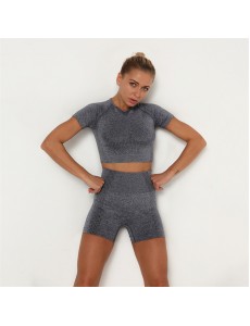 Fashion Modern Breathable Workout Clothing Women Active Wear Leggings Yoga Pants shorts 6 colors
