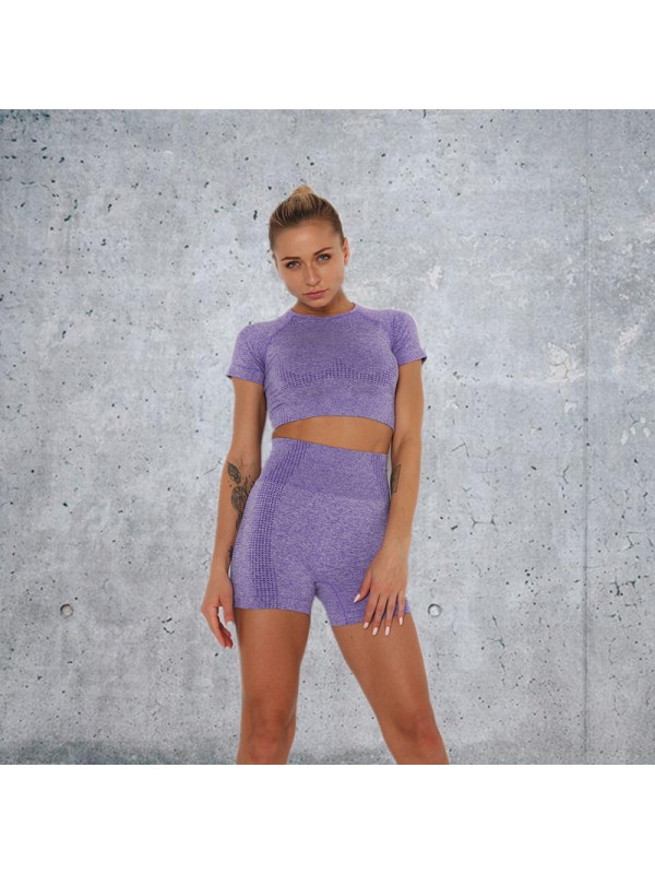 Fashion Modern Breathable Workout Clothing Women Active Wear Leggings Yoga Pants shorts 6 colors