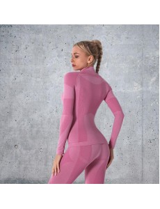Hot Sale 5 colors Factory Wholesale Women Seamless Bandeau Strapless Girl Sexy long sleeve Popular fitness