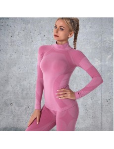 Hot Sale 5 colors Factory Wholesale Women Seamless Bandeau Strapless Girl Sexy long sleeve Popular fitness