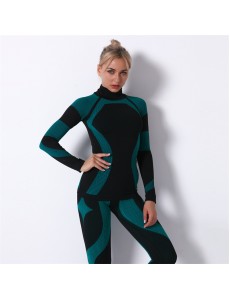 5 colors Hot Sale Factory Wholesale Women Seamless Bandeau Strapless Girl Sexy long sleeve Popular fitness