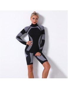 NEW 5 colors Fashion Modern Breathable Workout Clothing Women Active Wear Yoga Set hygroscopic fitness