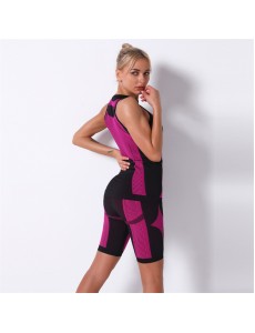 NEW 5 colors Fashion Modern Breathable Workout Clothing Women Active yoga wear hygroscopic and sweat releasing