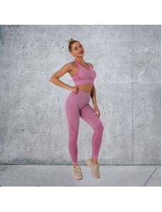 New Fashion Modern Breathable Workout Clothing Women Active Wear Yoga Pants BRA 5 colors