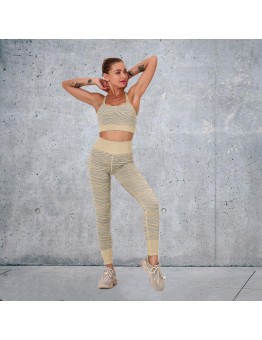 NEW 8 colors Fashion Modern Breathable Workout Clothing Women Active yoga wear hygroscopic fitness